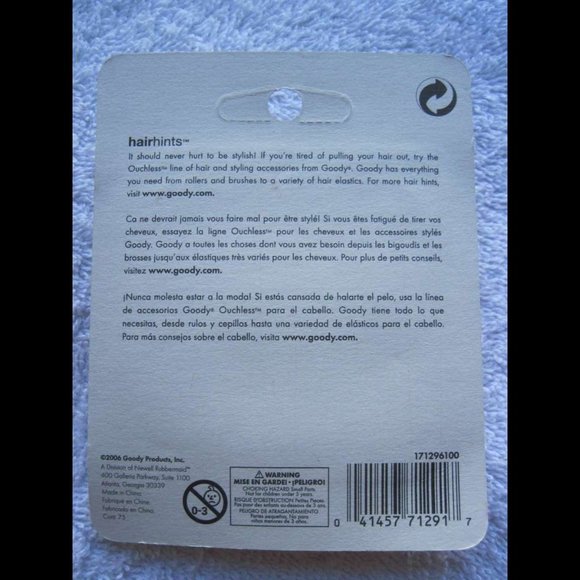 75 Goody Clear Poly Bands Ouchless Elastics Ponytailer Hair Bands 2006 Formula - Picture 5 of 16